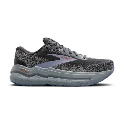 Brooks Ghost Max 2 Ebony Lavender Alloy Wide Women's