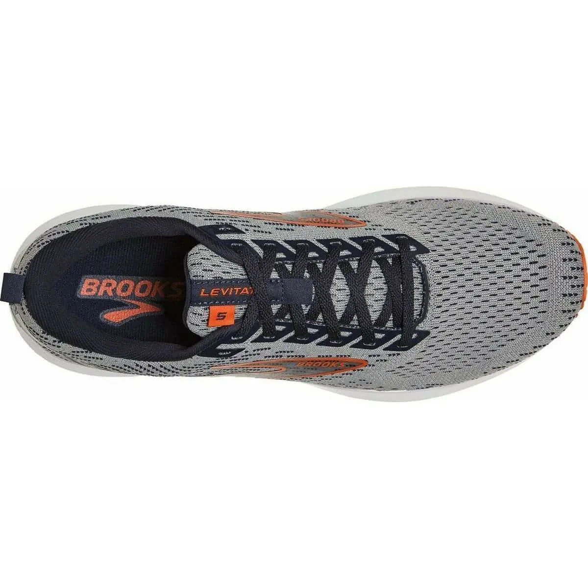 Brooks Levitate 5 Mens Running Shoes - Grey