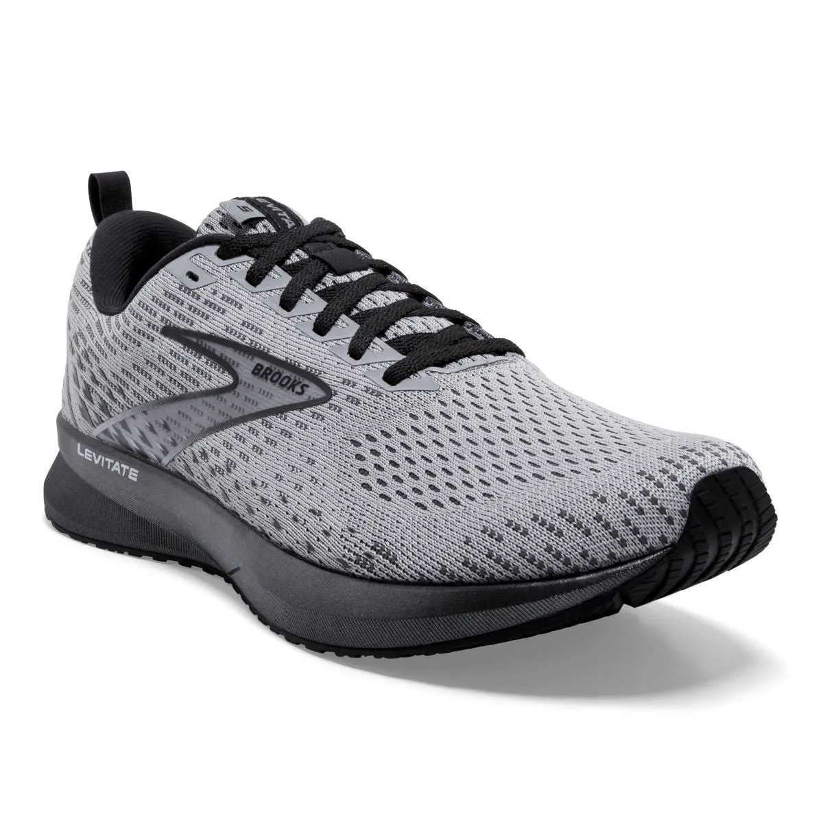 'Brooks' Men's Levitate 5 - Grey / Blackened Pearl / Black