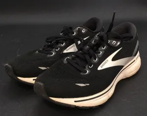 Brooks Women's Ghost 15 Black Running Athletic Shoes - Size 10