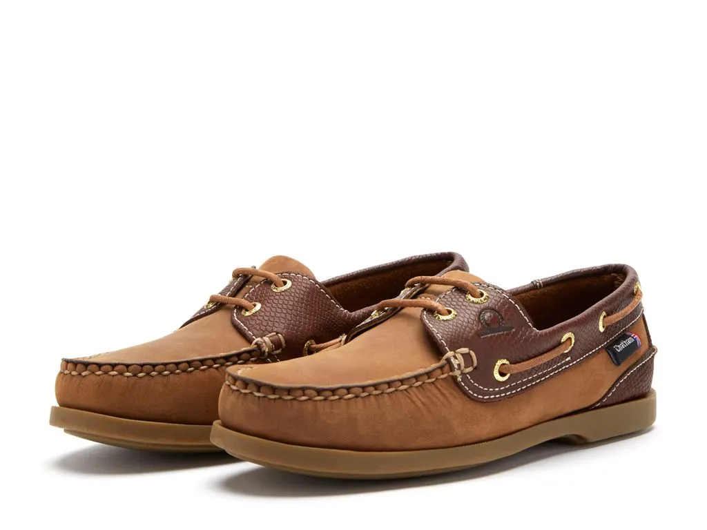 Chatham Bermuda Lady G2 Boat Shoes Snake