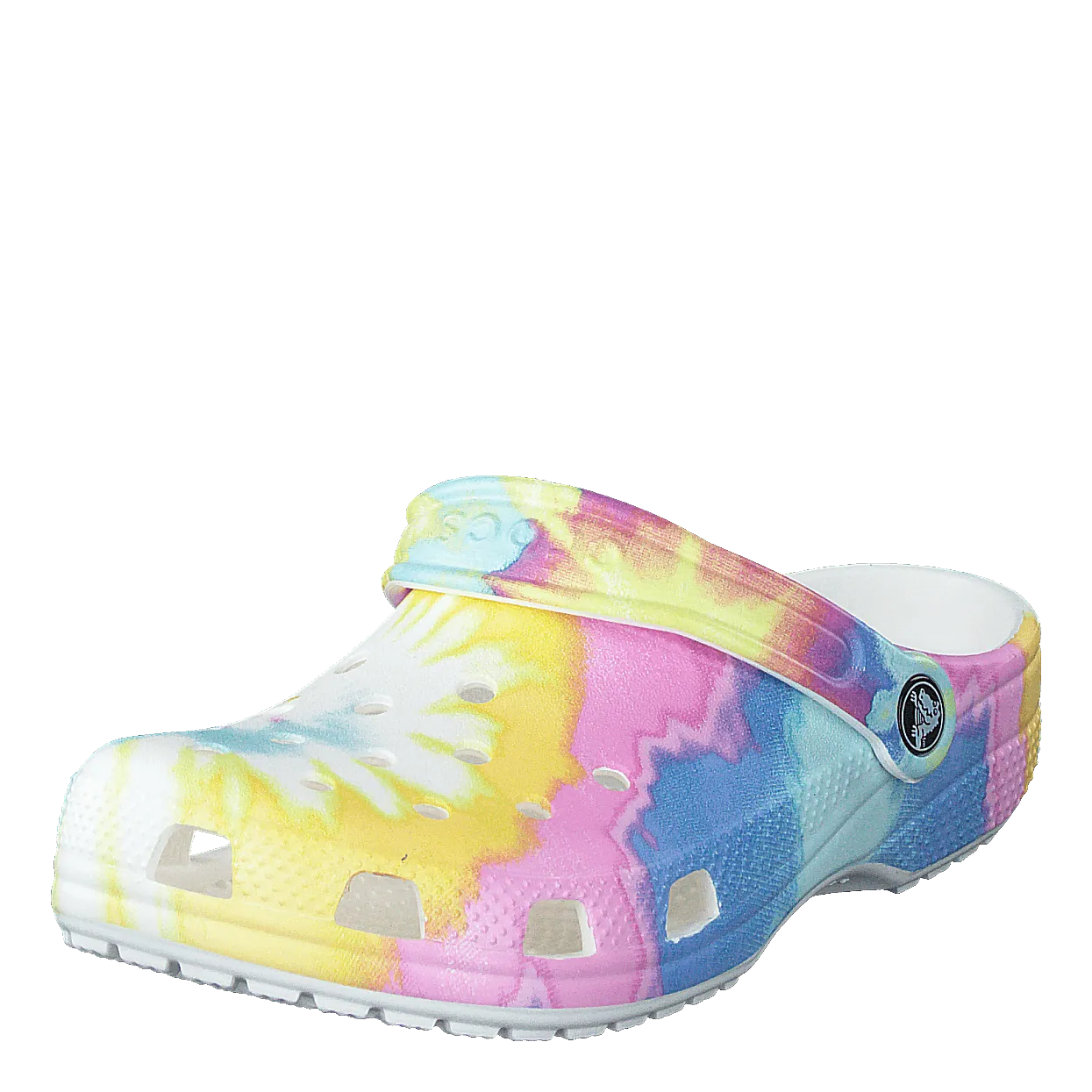 Classic Tiedye Graphic Clog K White/multi