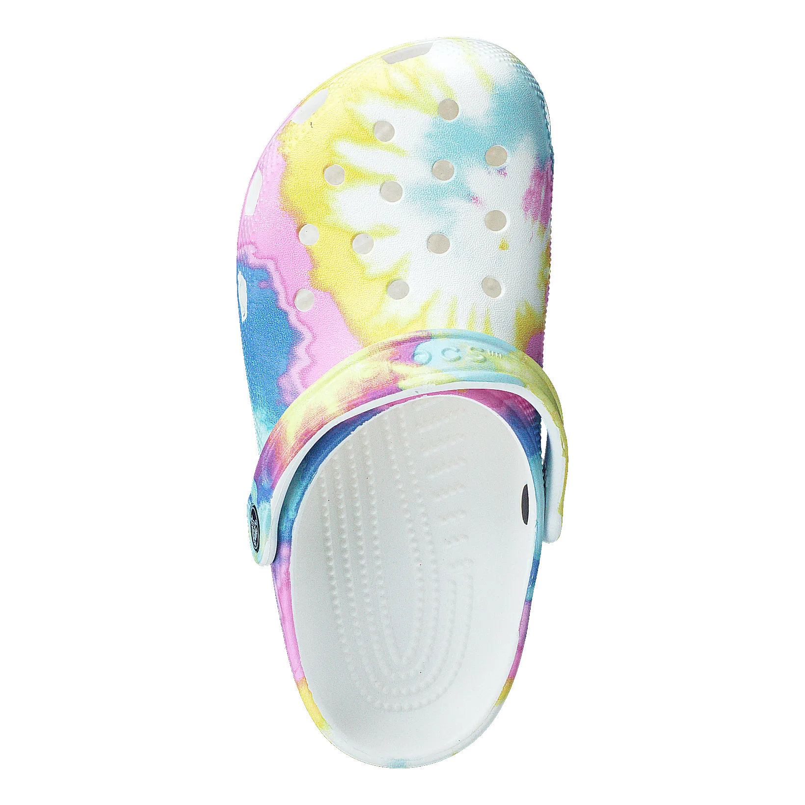 Classic Tiedye Graphic Clog K White/multi