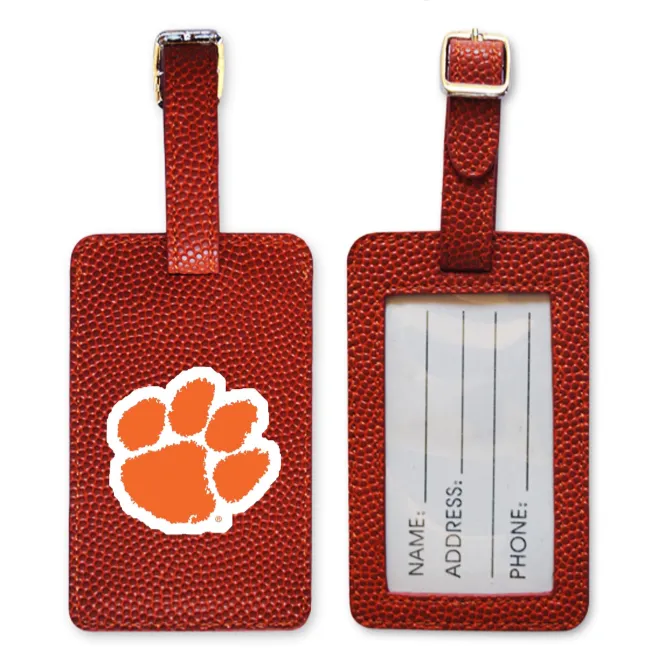 Clemson Tigers Basketball Luggage Tag