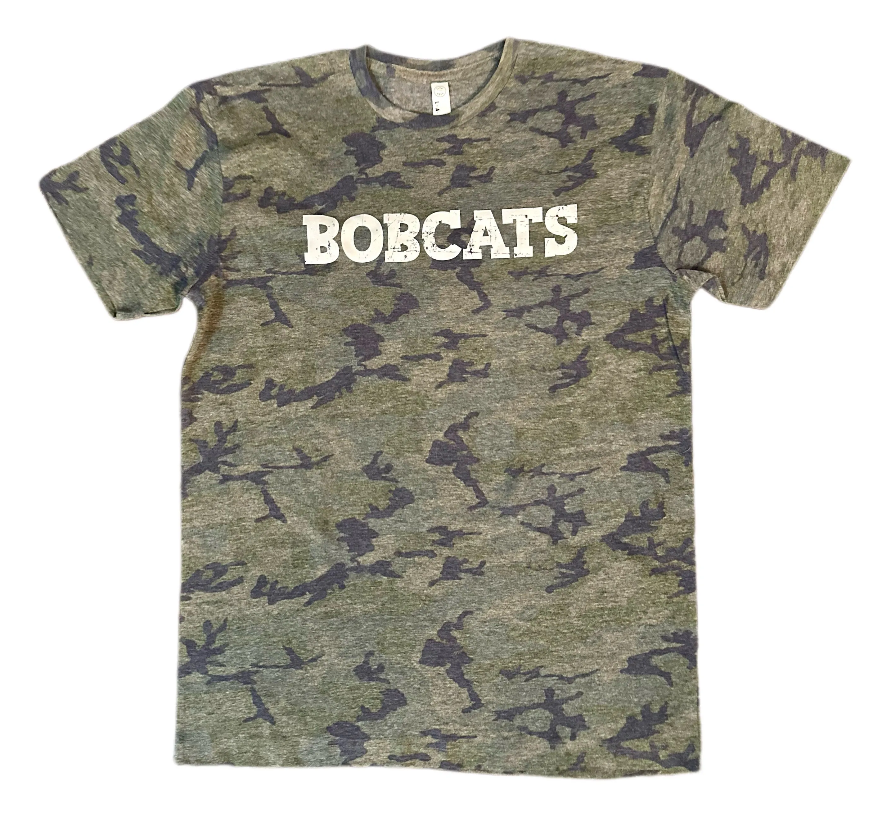 Collegiate Camo Bobcats Tee