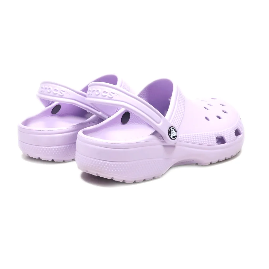 Crocs Classic Clog Clogs Rubber Purple Colour For Men