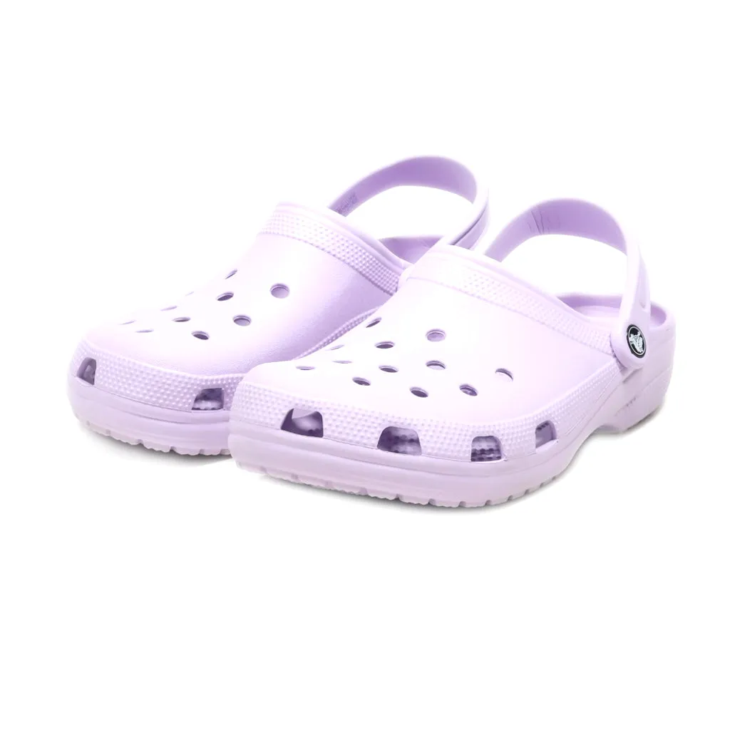 Crocs Classic Clog Clogs Rubber Purple Colour For Men