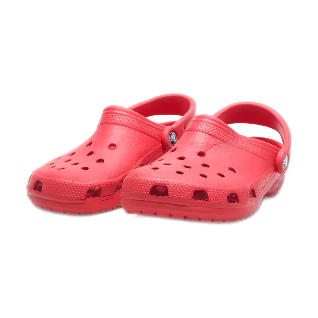 Crocs Classic Clogs Rubber Red Colour For Men