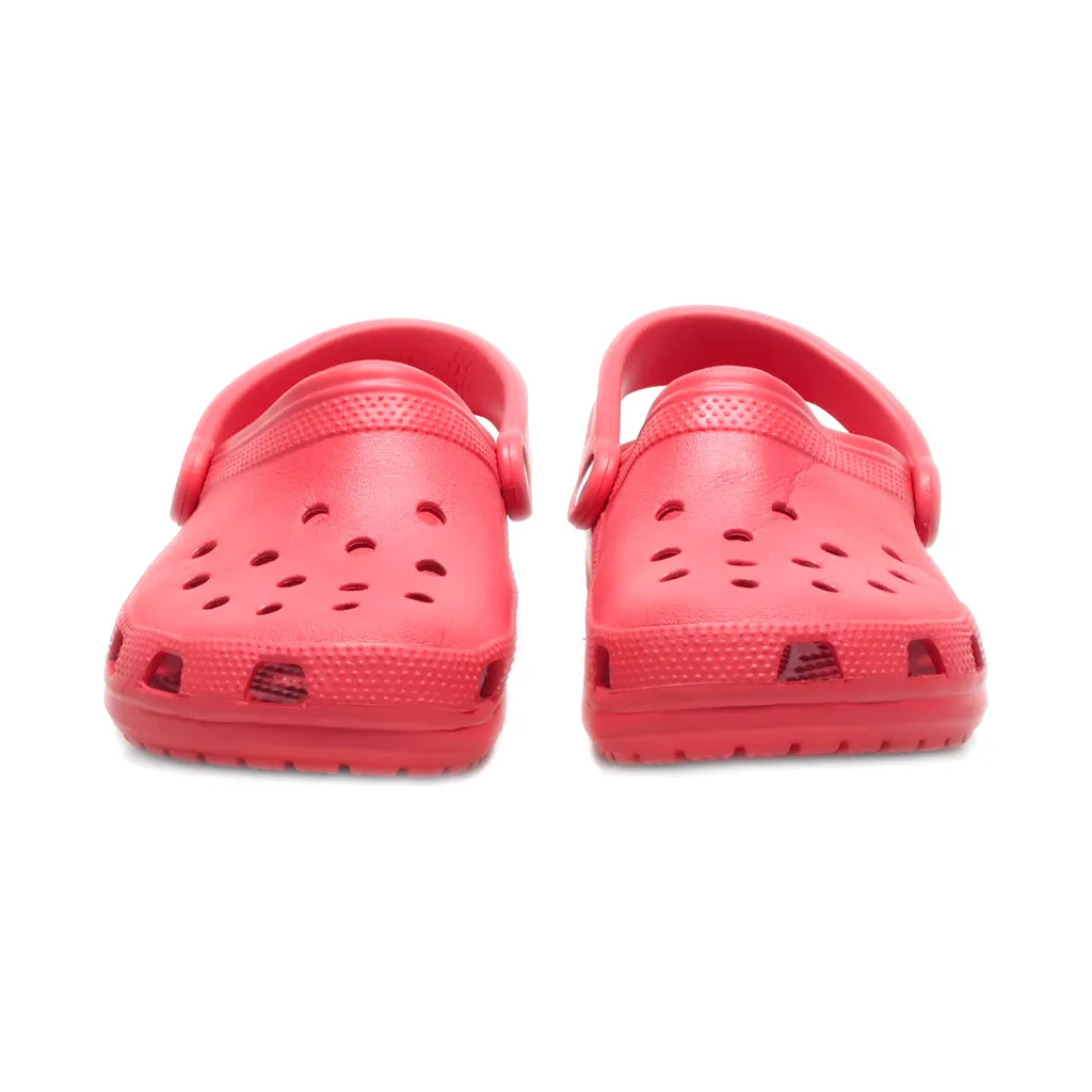 Crocs Classic Clogs Rubber Red Colour For Men