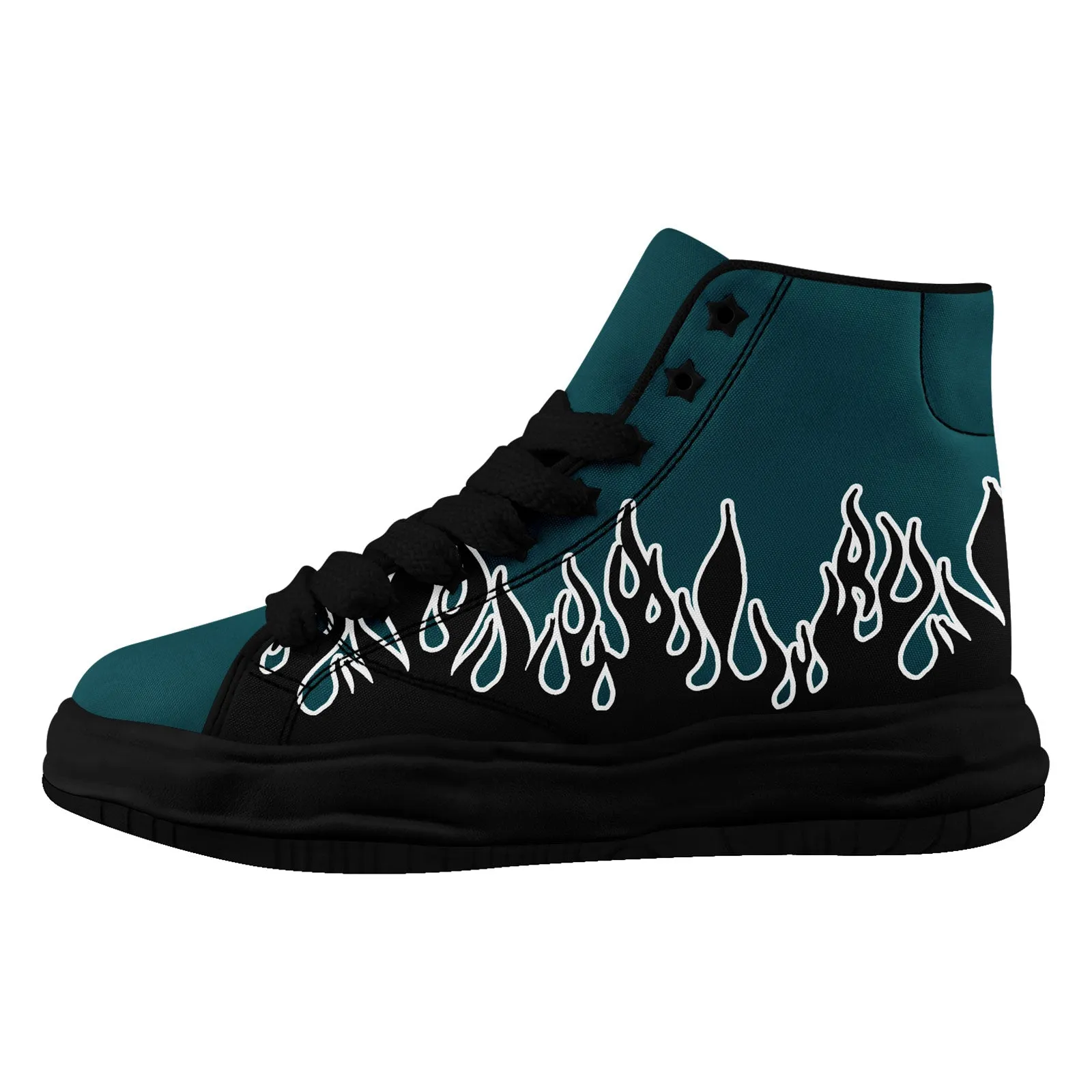 Custom Black Green Philadelphia Firesoul Shoes Personalized Sneaker FN039-D020272-23