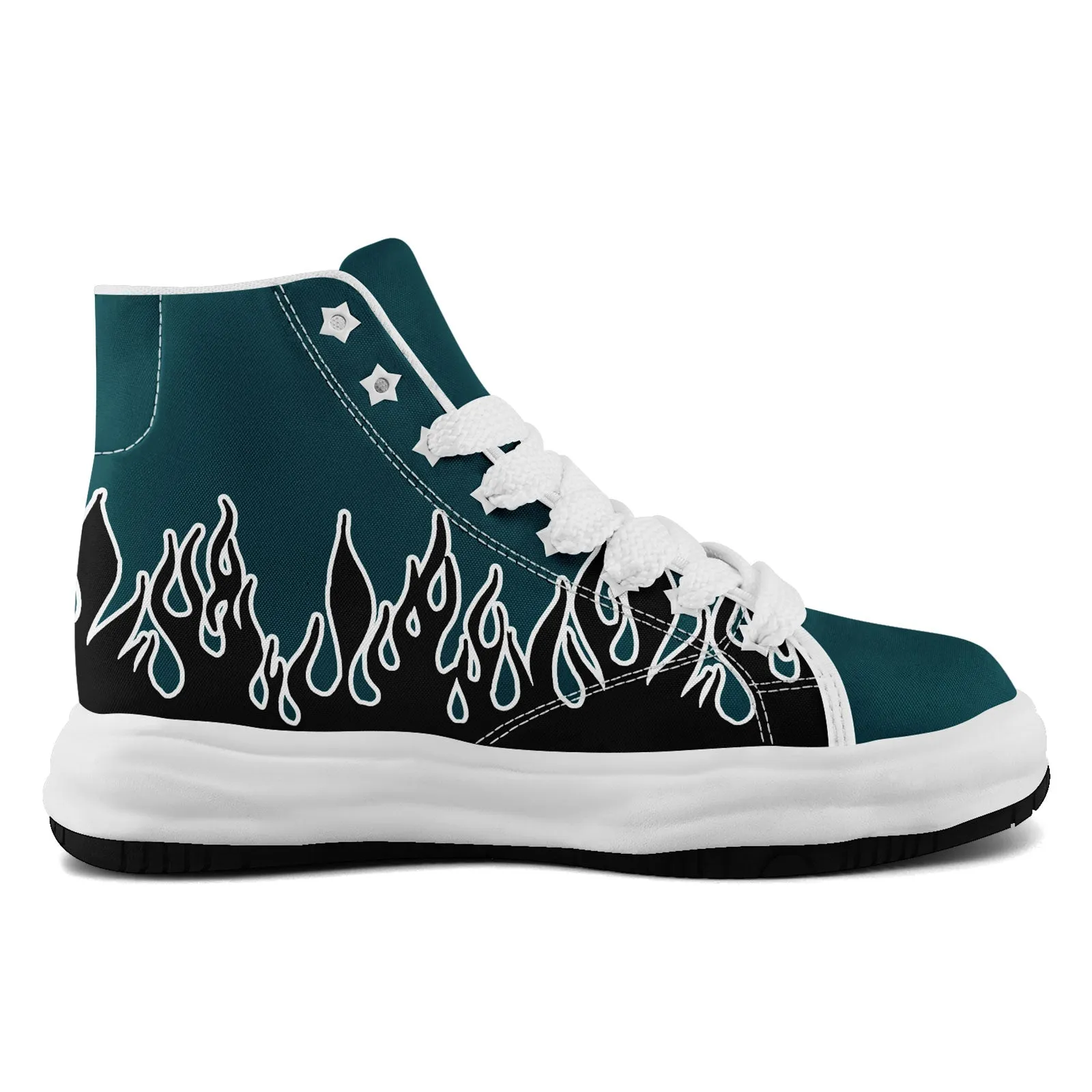 Custom Black Green Philadelphia Firesoul Shoes Personalized Sneaker FN039-D020272-23