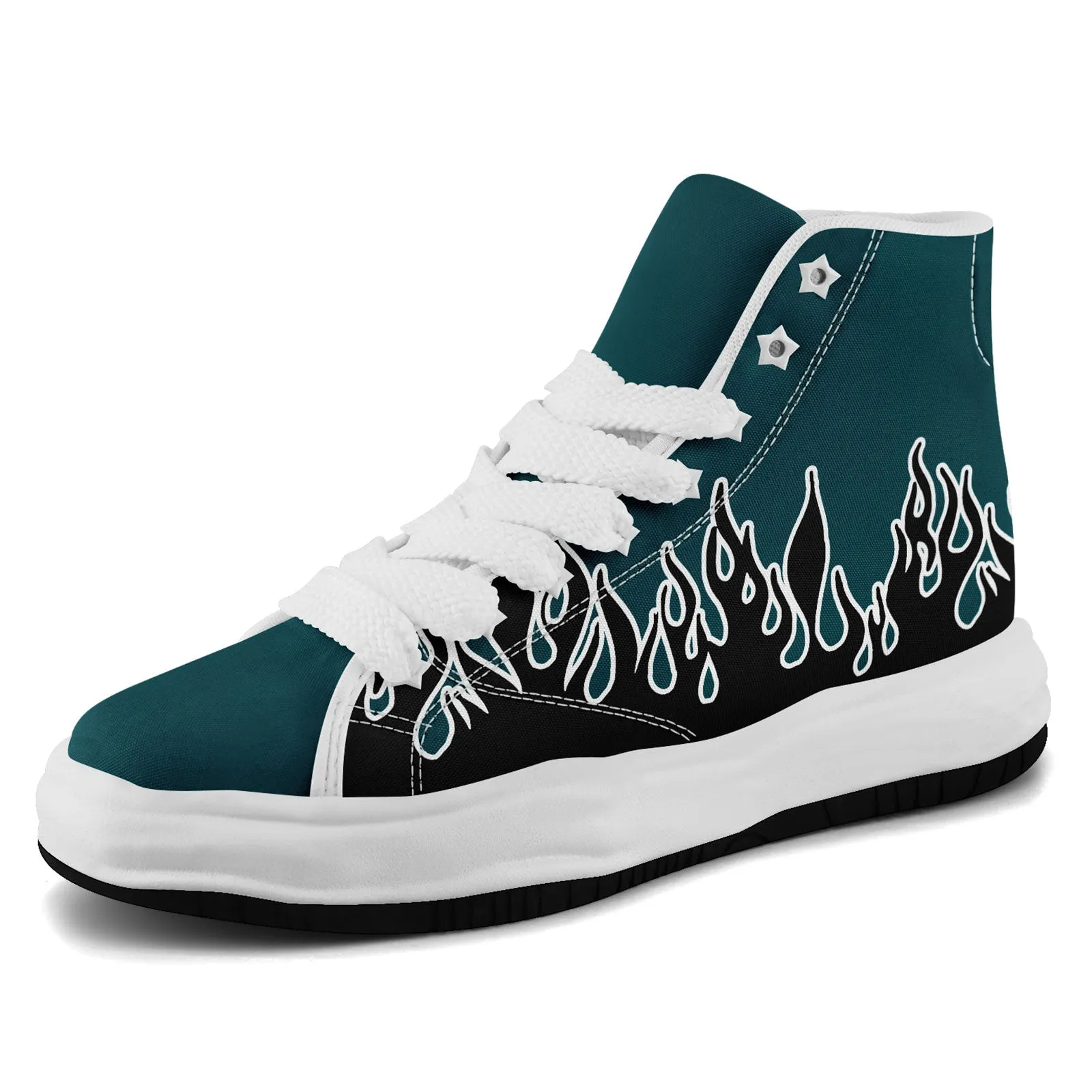 Custom Black Green Philadelphia Firesoul Shoes Personalized Sneaker FN039-D020272-23