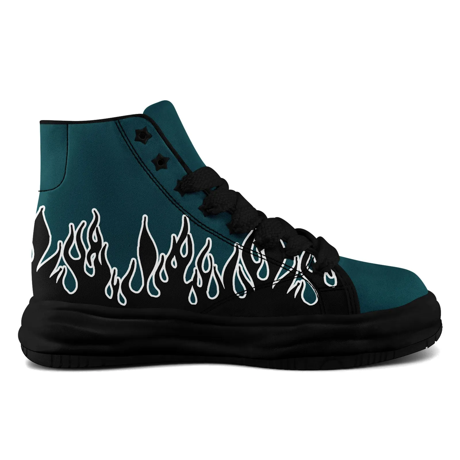 Custom Black Green Philadelphia Firesoul Shoes Personalized Sneaker FN039-D020272-23