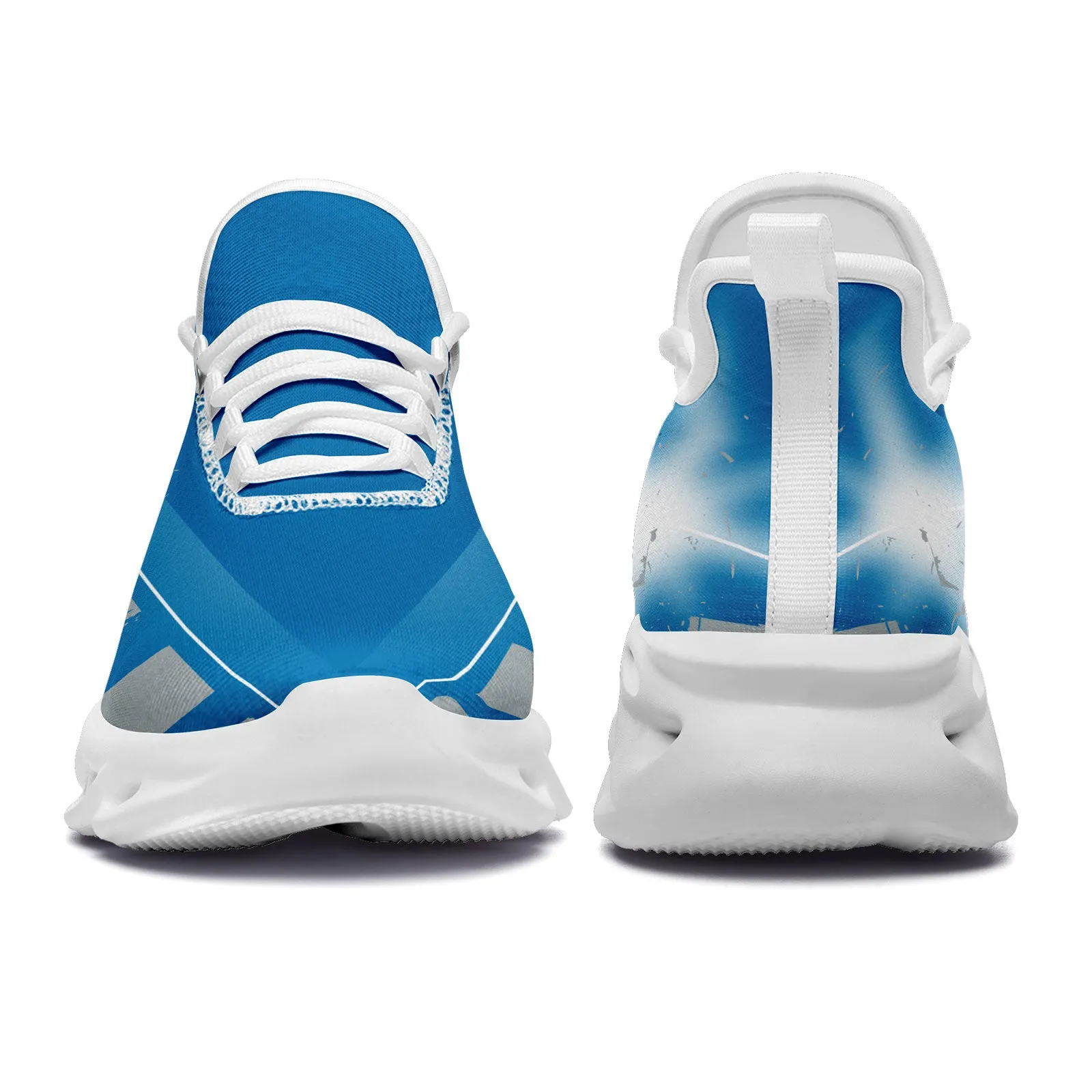 Custom Blue Gray Detroit Maxsoul Shoes Personalized Sneaker FN003-D020260-11