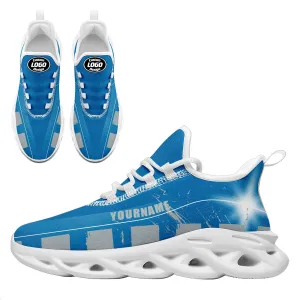 Custom Blue Gray Detroit Maxsoul Shoes Personalized Sneaker FN003-D020260-11