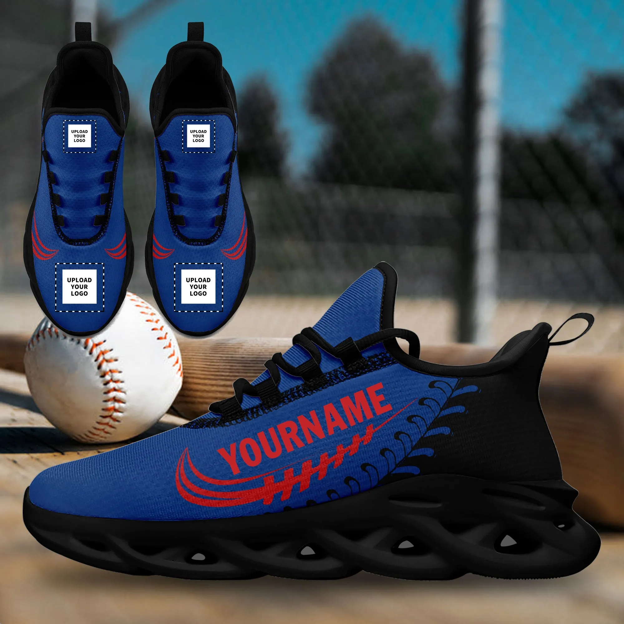 Custom Blue Jersey MaxSoul Shoes and Hat Combo Offer Personalized ZH-bd0b00e0-a0