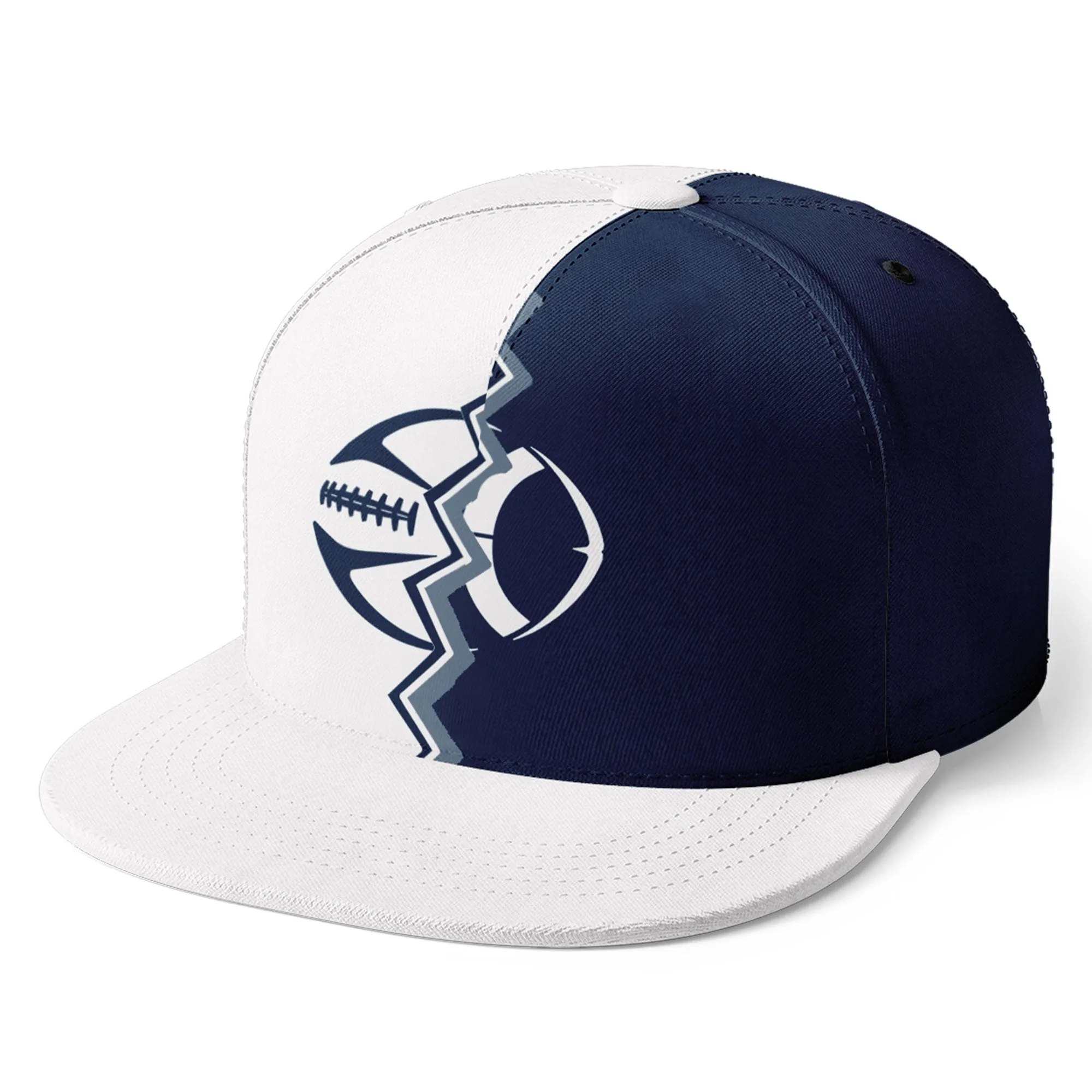 Custom Deep Blue White Texas MaxSoul Shoes and Hat Combo Offer Personalized Combo ZH-D028017-5