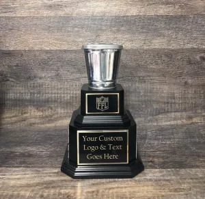 Custom For CODY Trash Talker Perpetual Fantasy Basketball Trophy Loser Trophy Award Galvanized Garbage Can Last Place Funny Adult Humor Gag Gift