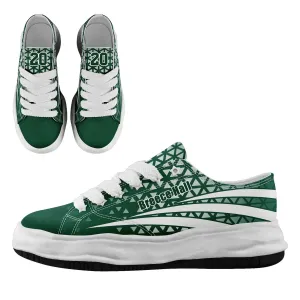 Custom Green White New York Shoes Personalized Sneaker FN038-D023003-28 Custom Online