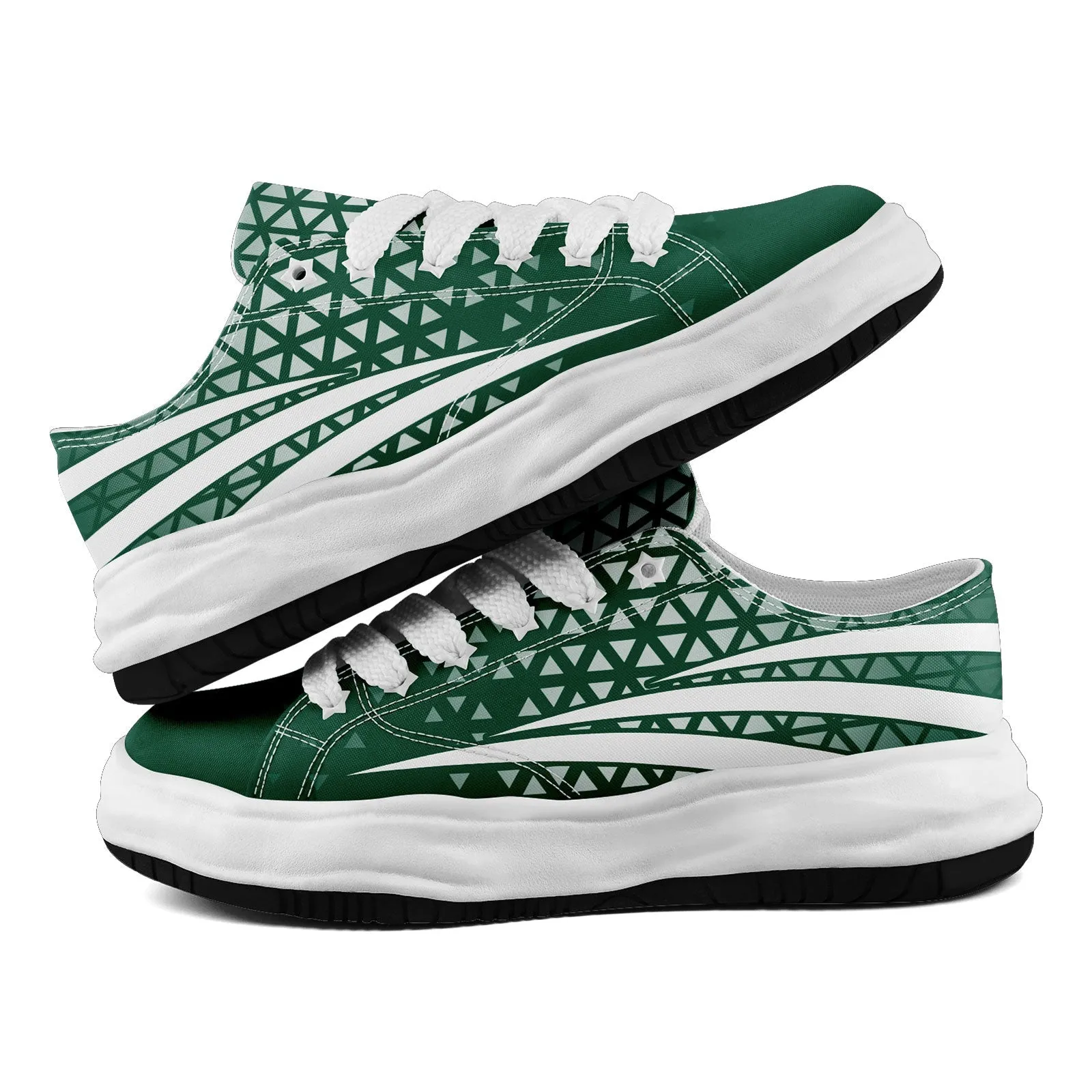 Custom Green White New York Shoes Personalized Sneaker FN038-D023003-28 Custom Online