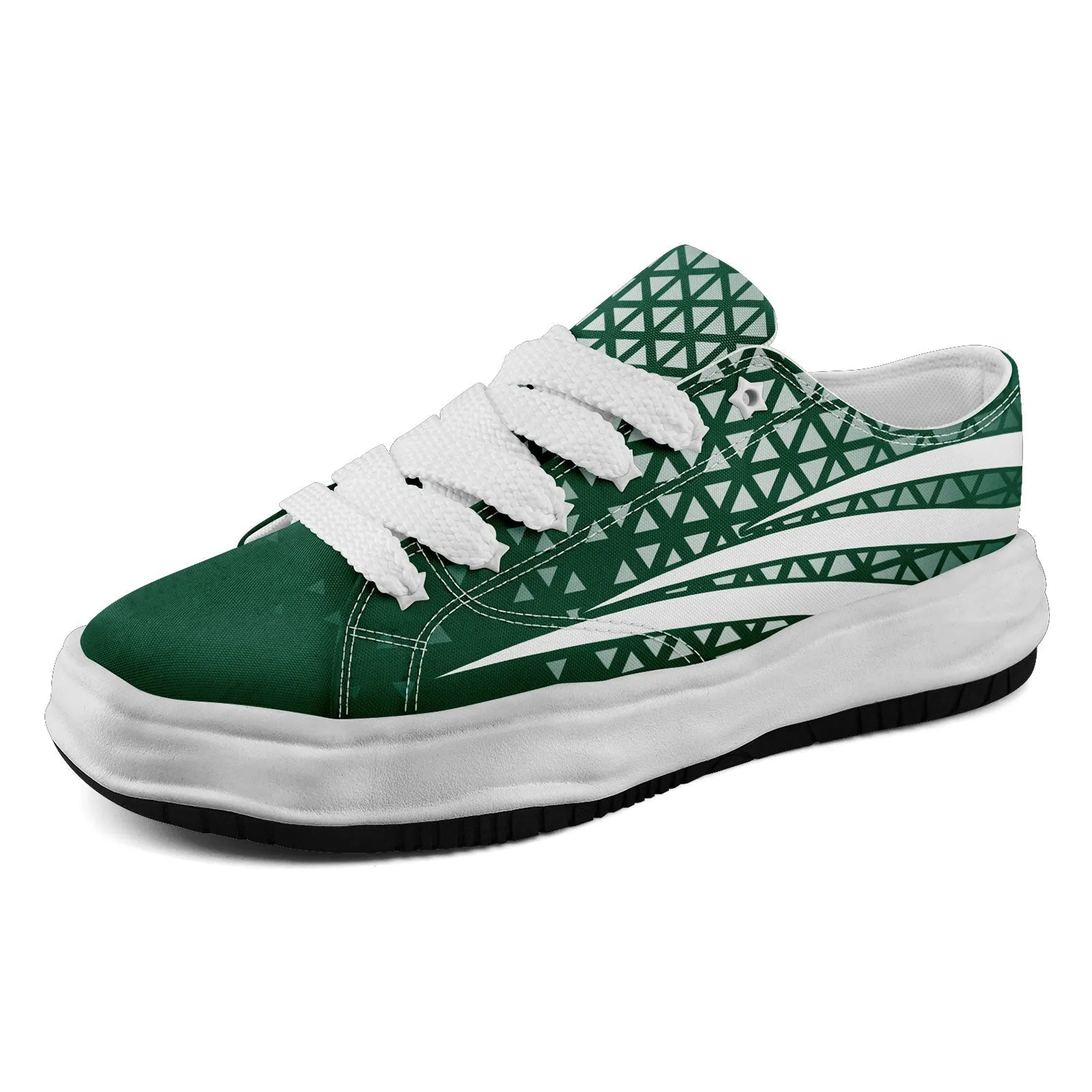 Custom Green White New York Shoes Personalized Sneaker FN038-D023003-28 Custom Online