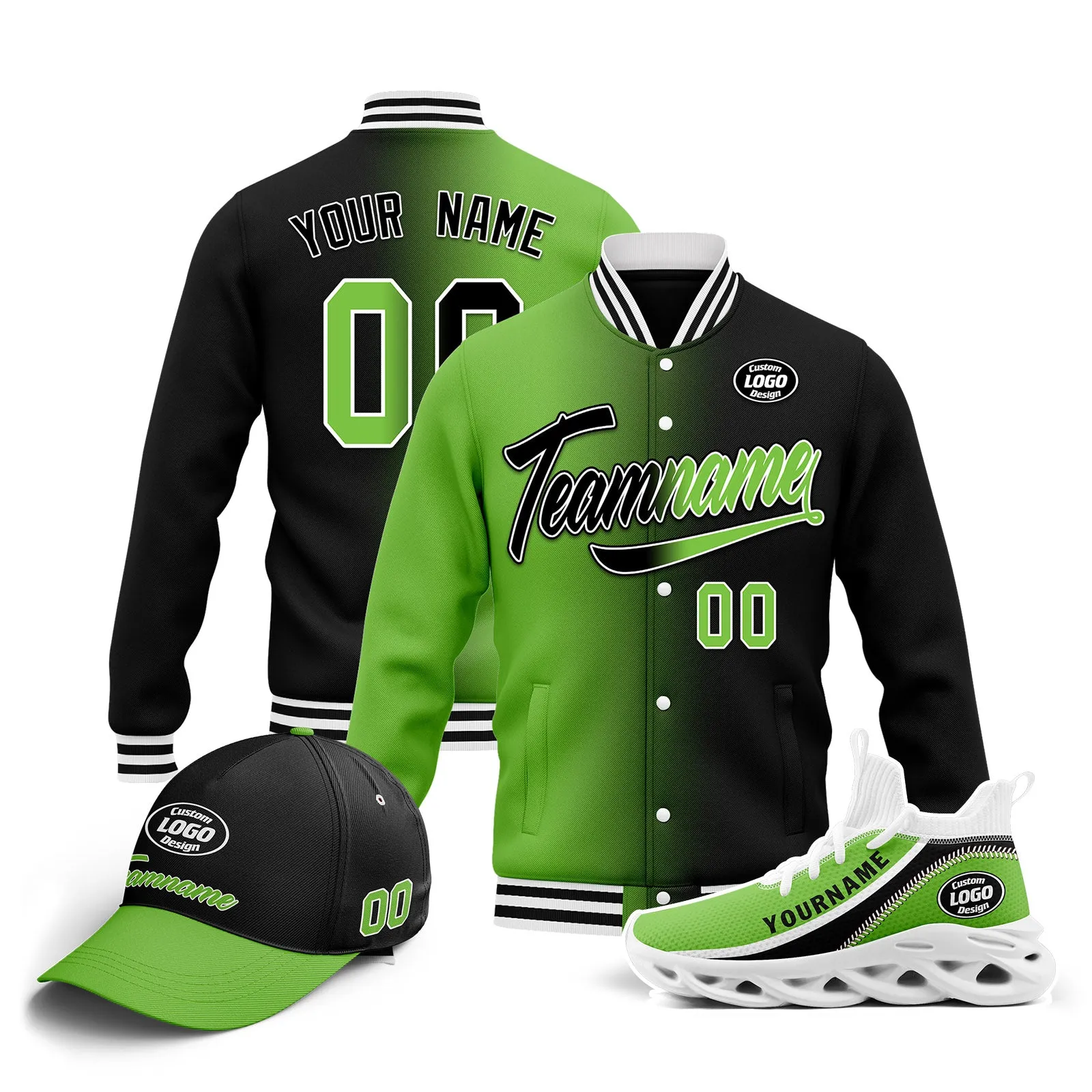 Custom Jacket MaxSoul Shoes and Hat Combo Offer Personalized Combo ZH-D028016-25