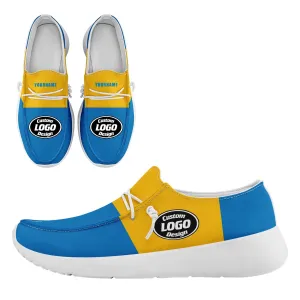 Custom Los Angeles Blue Yellow Shoes Personalized Sneaker FN018-D020278-22 Custom Online