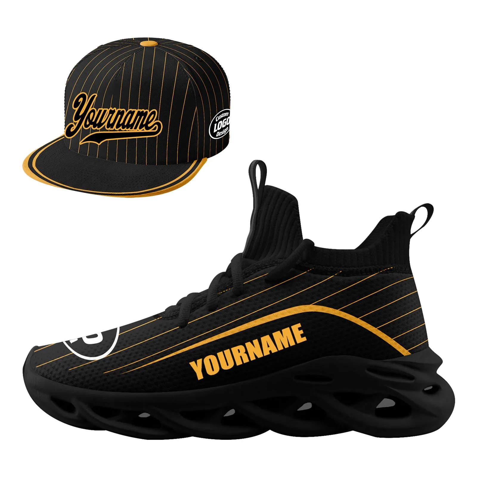 Custom MaxSoul Shoes and Hat Combo Offer Personalized Combo ZH-D020238-10