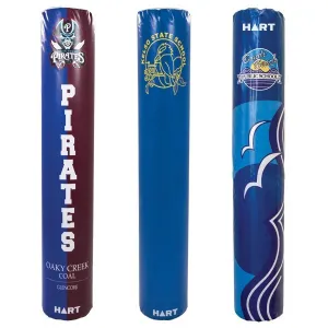 Custom Printed - HART Basketball Post Pads - Large - 150mm Cut Out