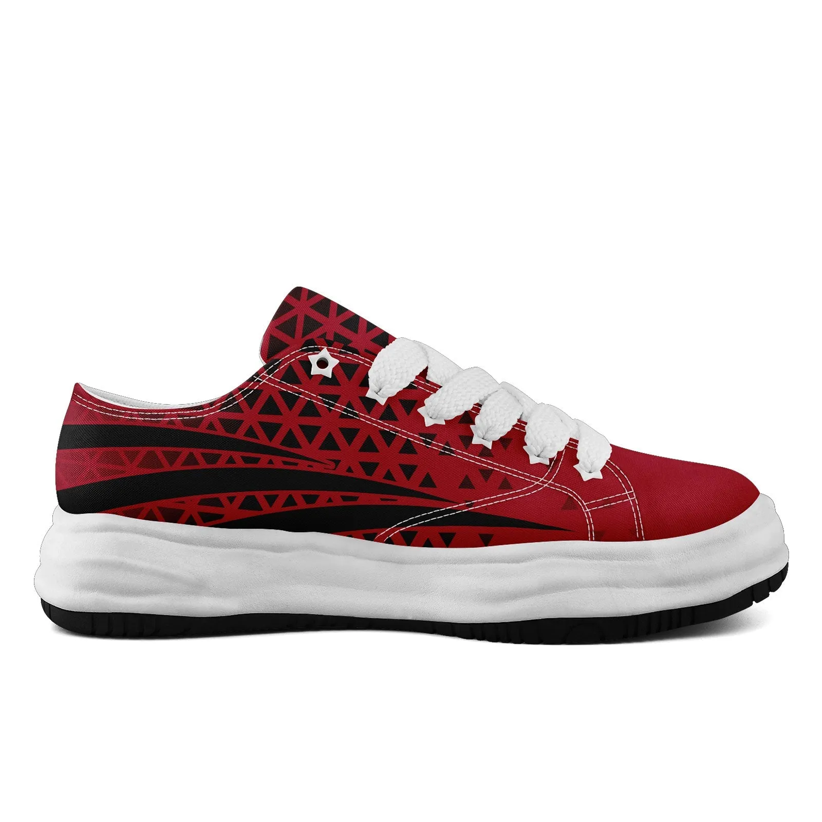 Custom Red Black Georgia Shoes Personalized Sneaker FN038-D023003-3 Custom Online