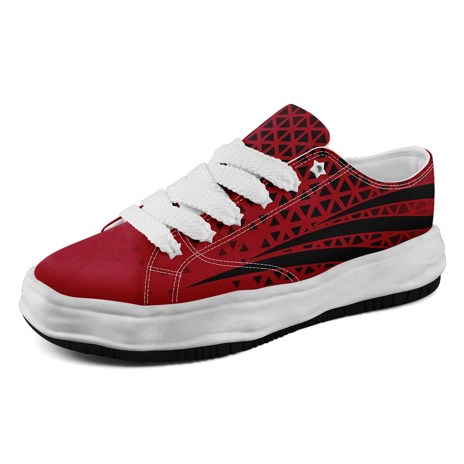 Custom Red Black Georgia Shoes Personalized Sneaker FN038-D023003-3 Custom Online