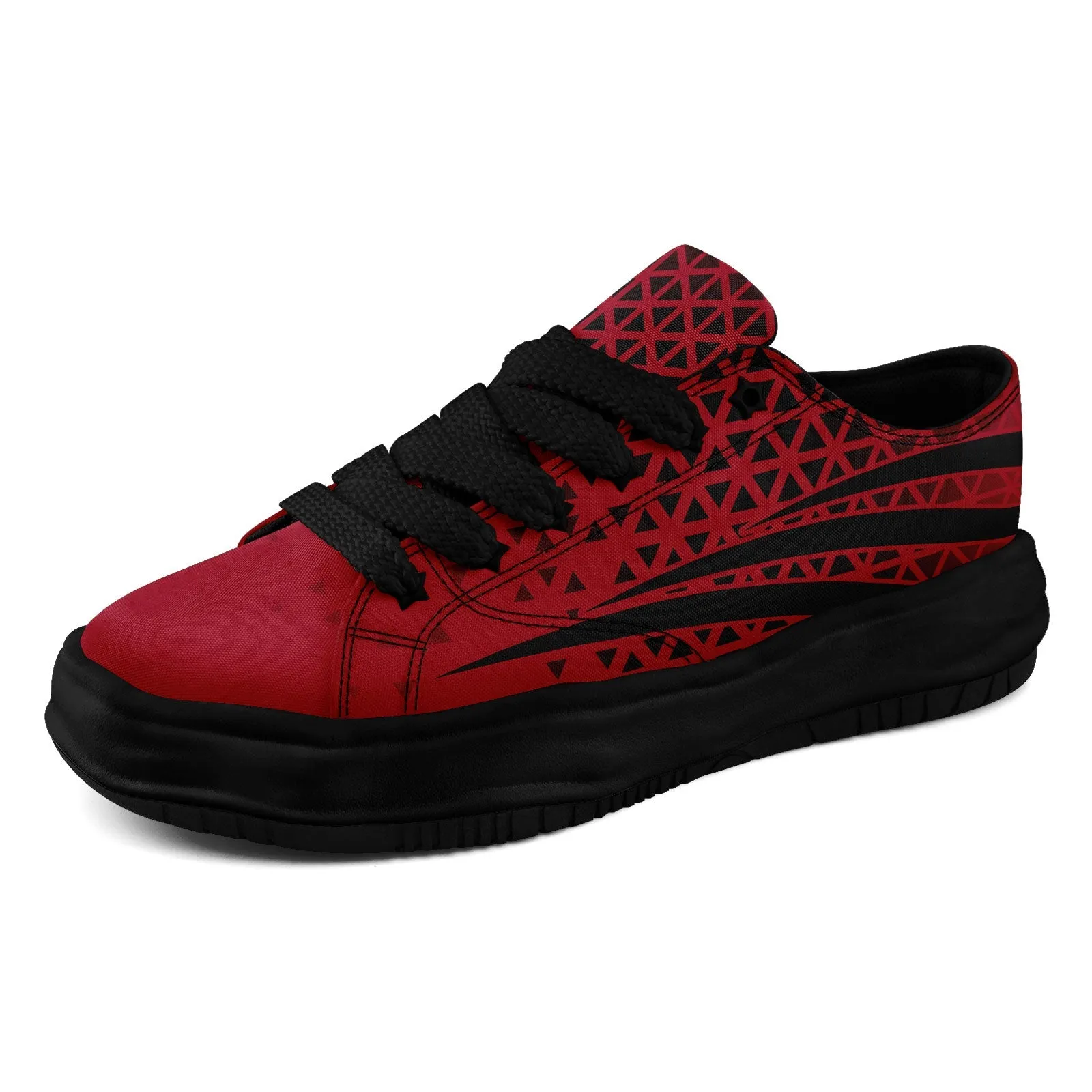 Custom Red Black Georgia Shoes Personalized Sneaker FN038-D023003-3 Custom Online