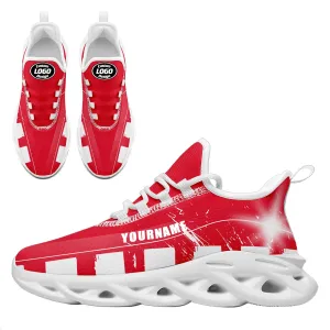 Custom Red White Kansas City Maxsoul Shoes Personalized Sneaker FN003-D020260-18