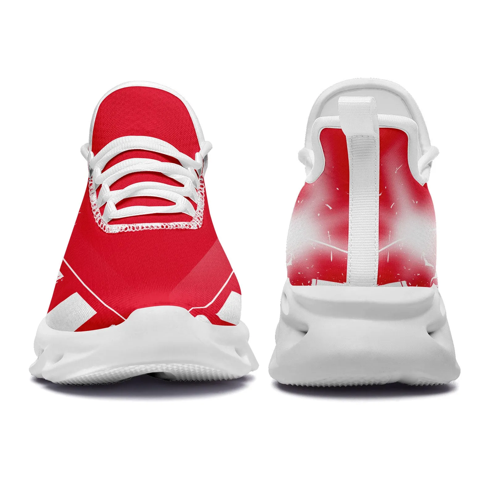 Custom Red White Kansas City Maxsoul Shoes Personalized Sneaker FN003-D020260-18