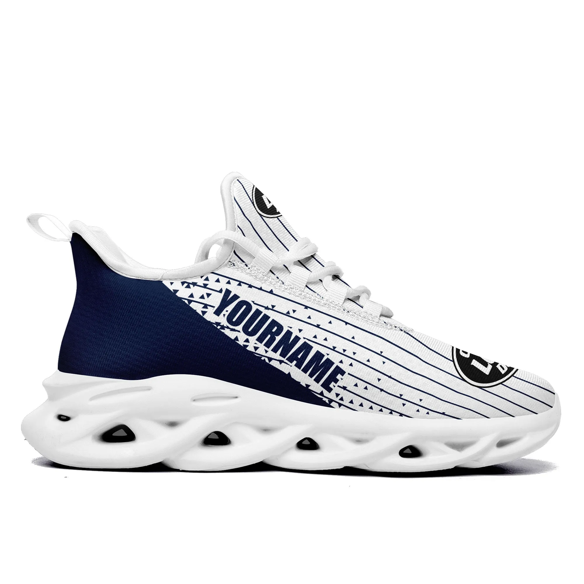 Custom White Blue Jersey MaxSoul Shoes and Hat Combo Offer Personalized ZH-D0b0089-a