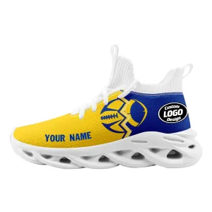 Custom Yellow Blue California Maxsoul Shoes Personalized Sneaker FN030A-D028017-8