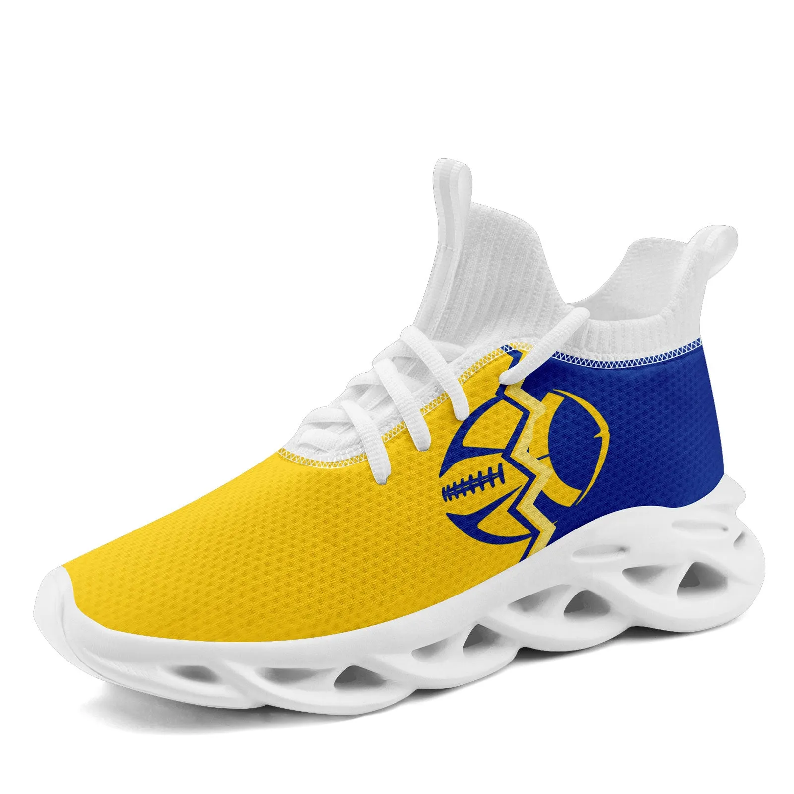 Custom Yellow Blue California Maxsoul Shoes Personalized Sneaker FN030A-D028017-8