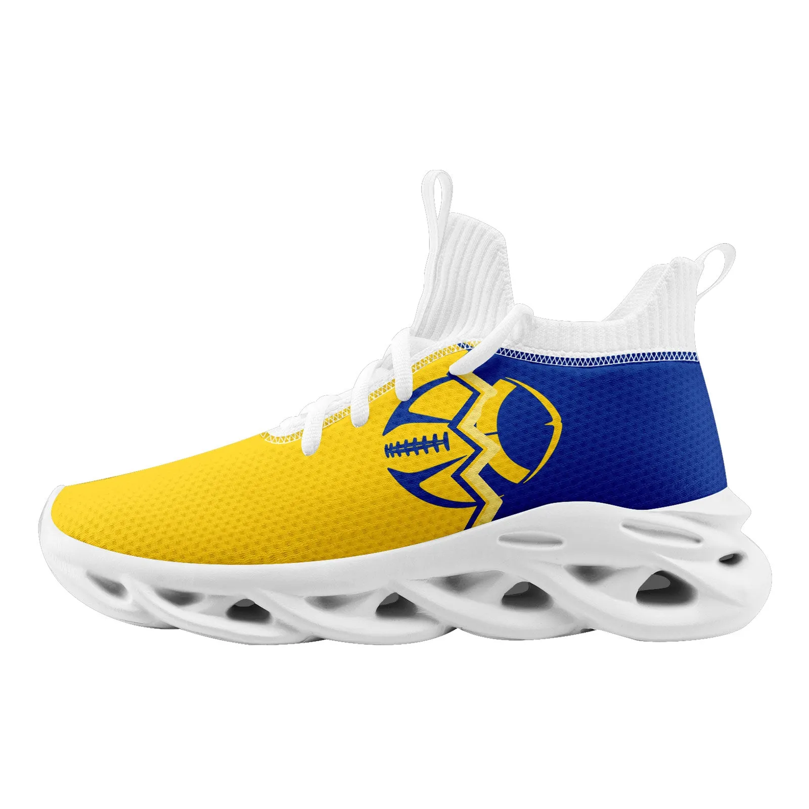 Custom Yellow Blue California Maxsoul Shoes Personalized Sneaker FN030A-D028017-8