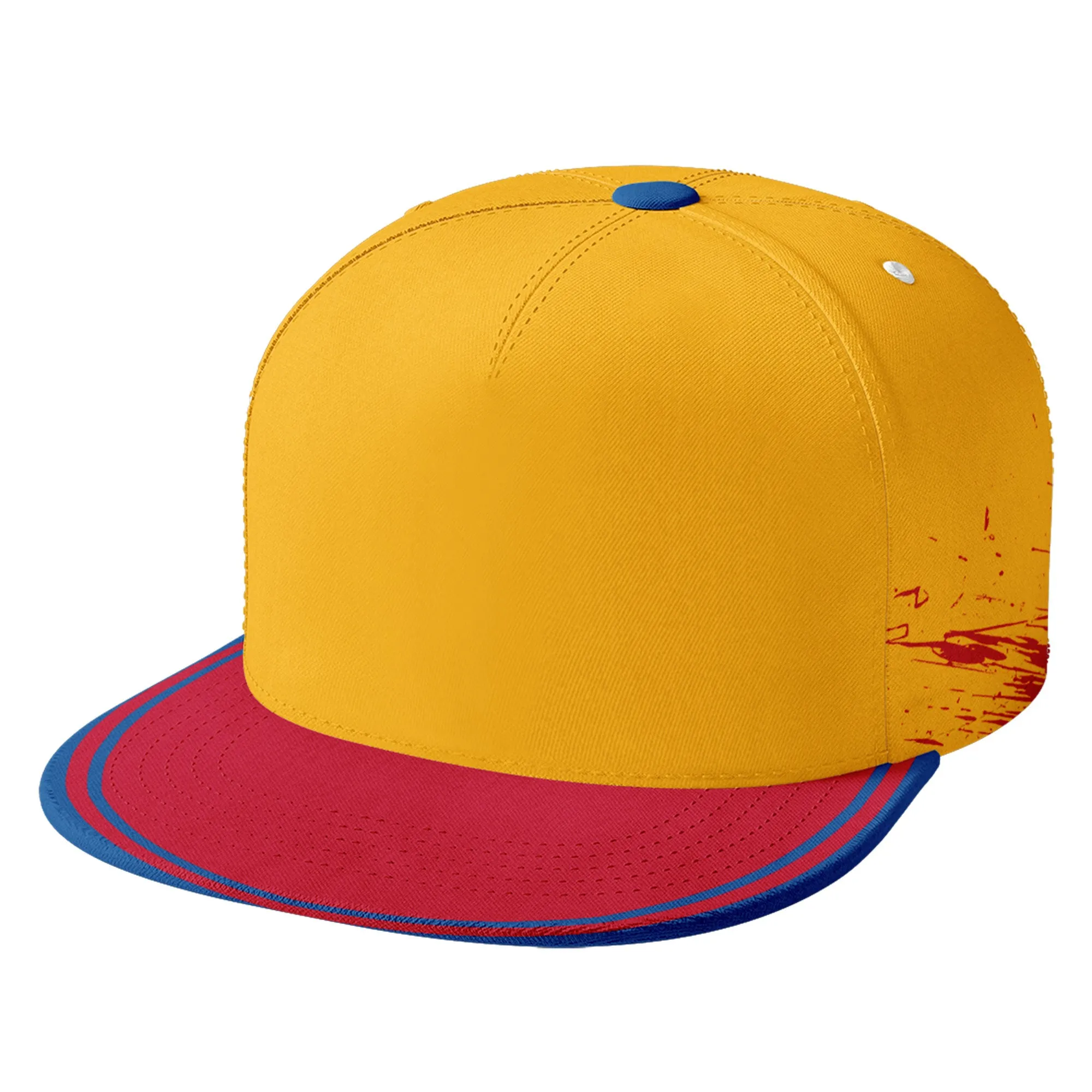 Custom Yellow Red Blue Pittsburgh MaxSoul Shoes and Hat Combo Offer Personalized Combo ZH-D020264-30