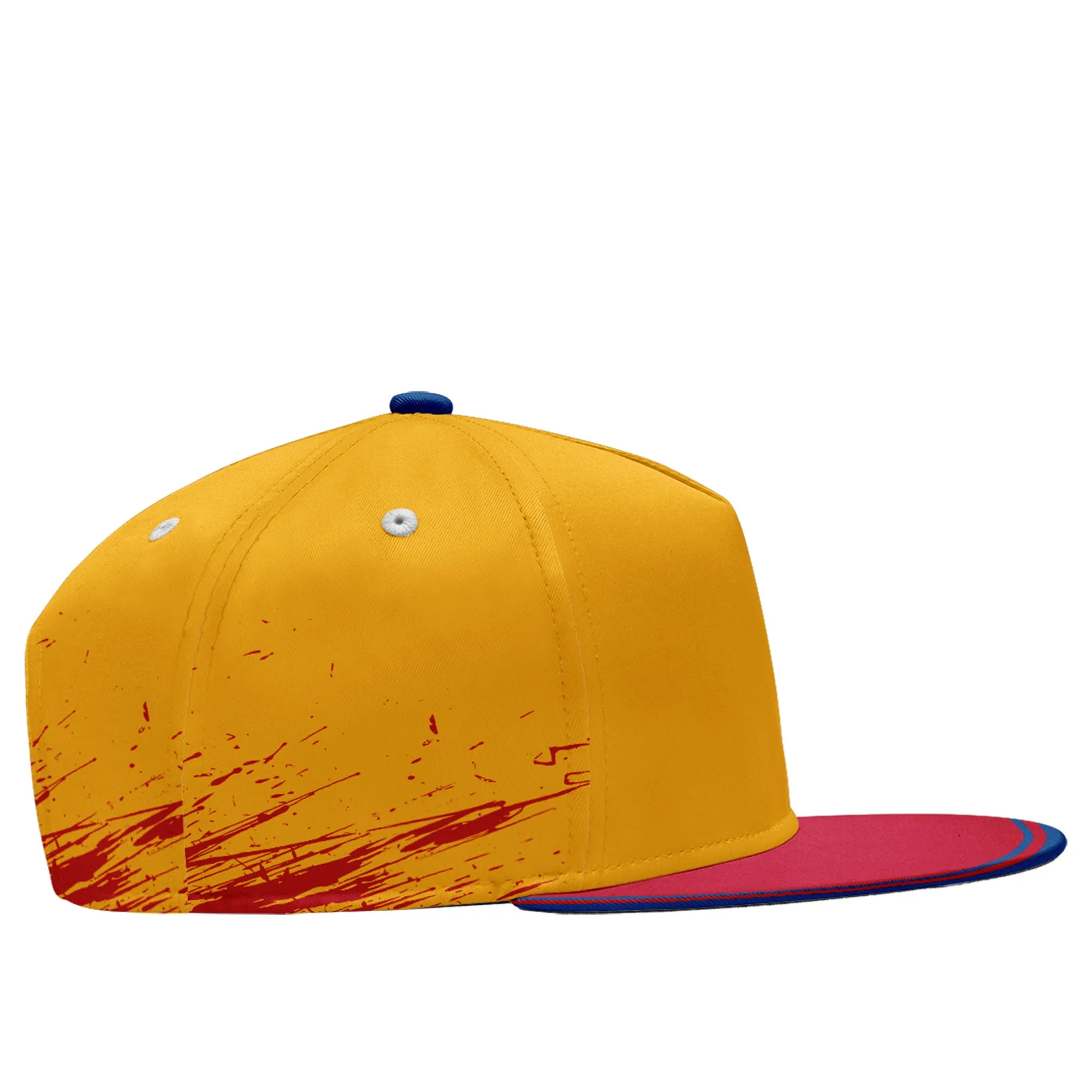 Custom Yellow Red Blue Pittsburgh MaxSoul Shoes and Hat Combo Offer Personalized Combo ZH-D020264-30