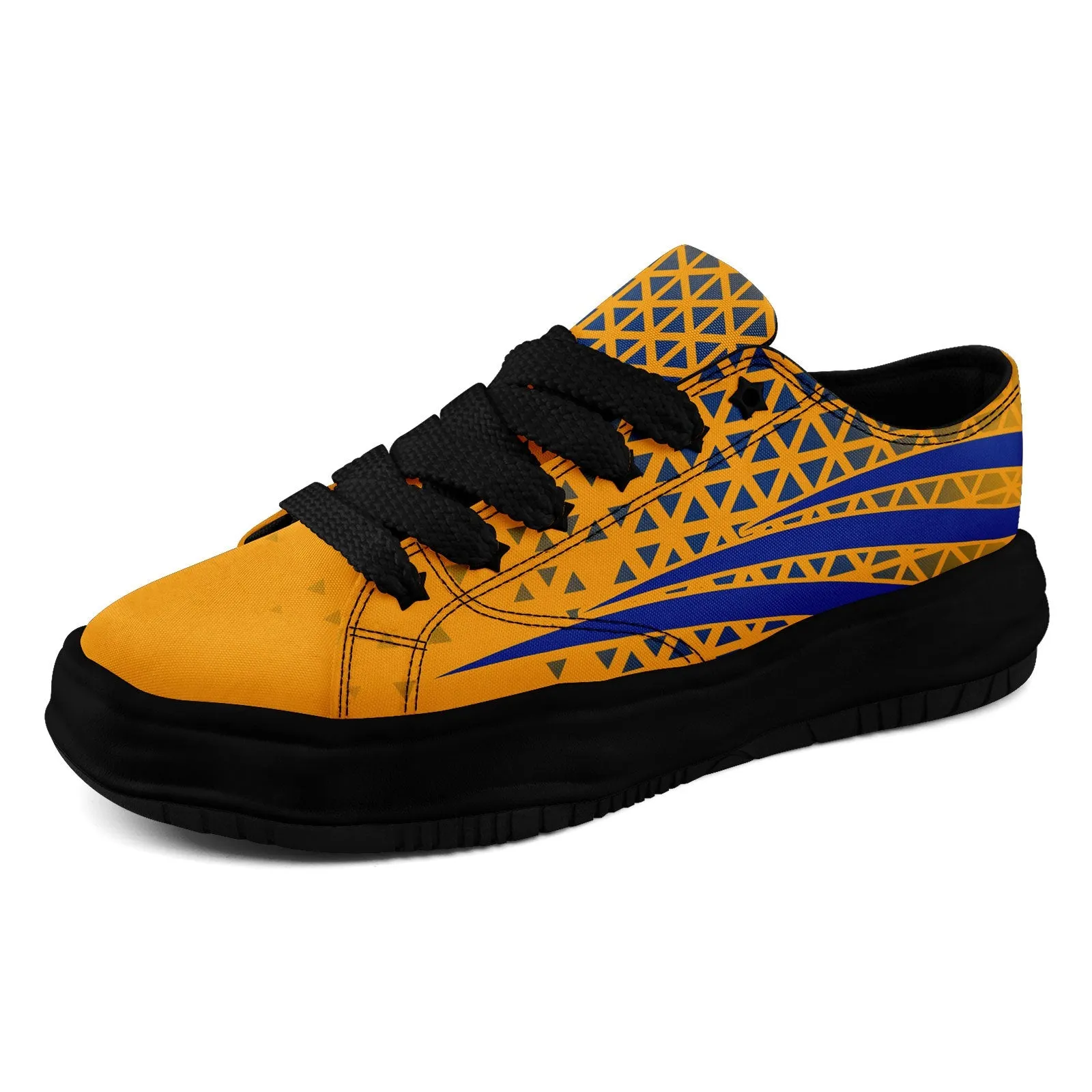 Custom Yellow White California Shoes Personalized Sneaker FN038-D023003-15 Custom Online