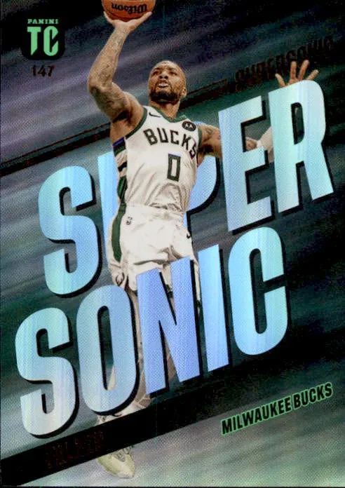 Damian Lillard, Super Sonic, #147, 2024 Panini Top Class Basketball NBA