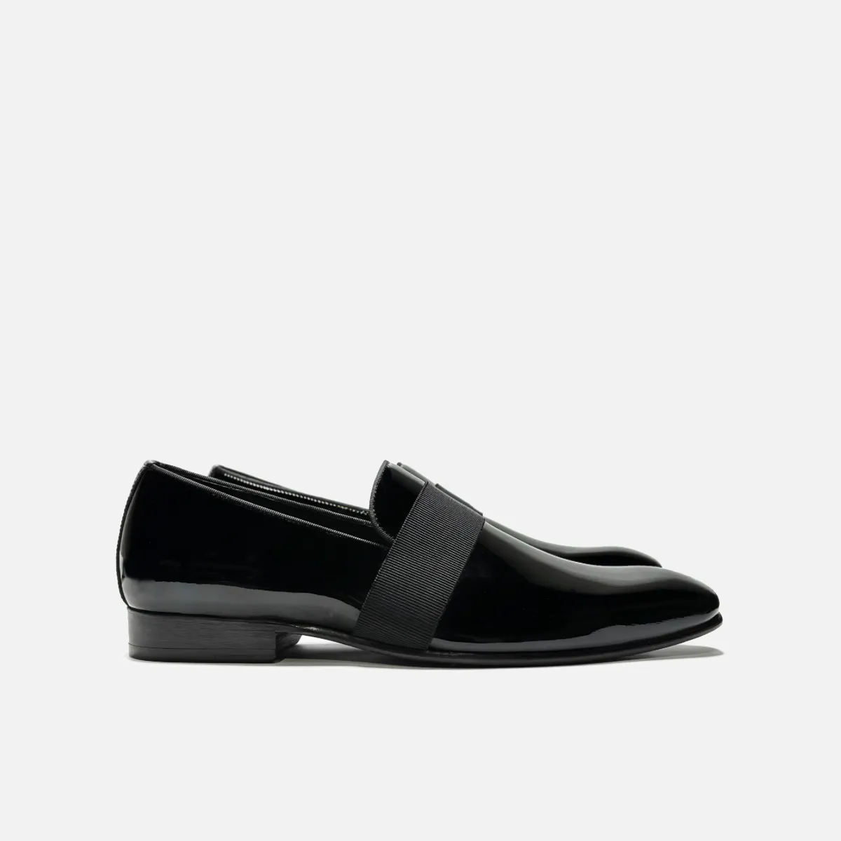 Darvios Patent Tuxedo Slip-On Shoes