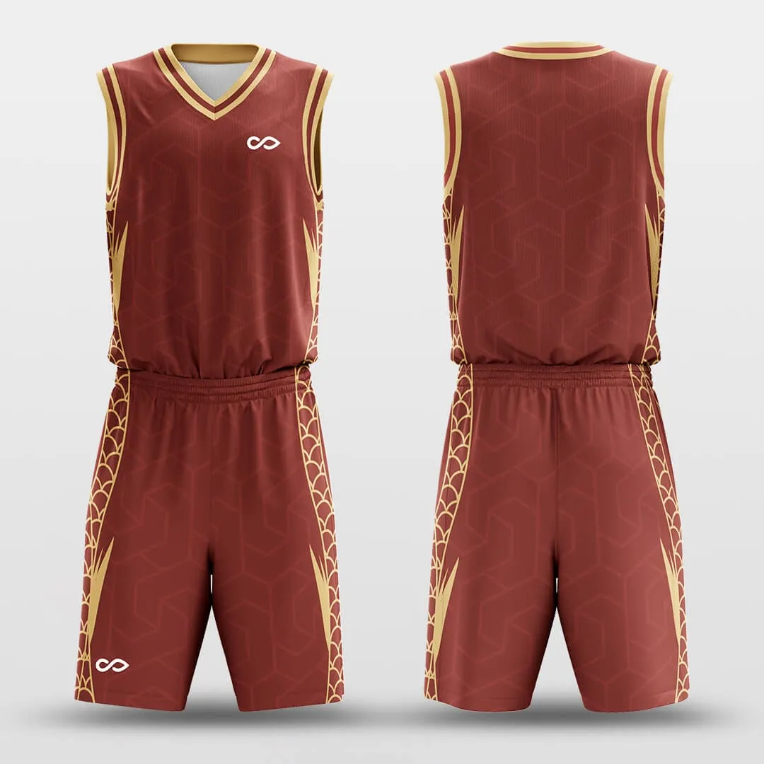 Dragon - Customized Basketball Jersey Set Design BK160132S