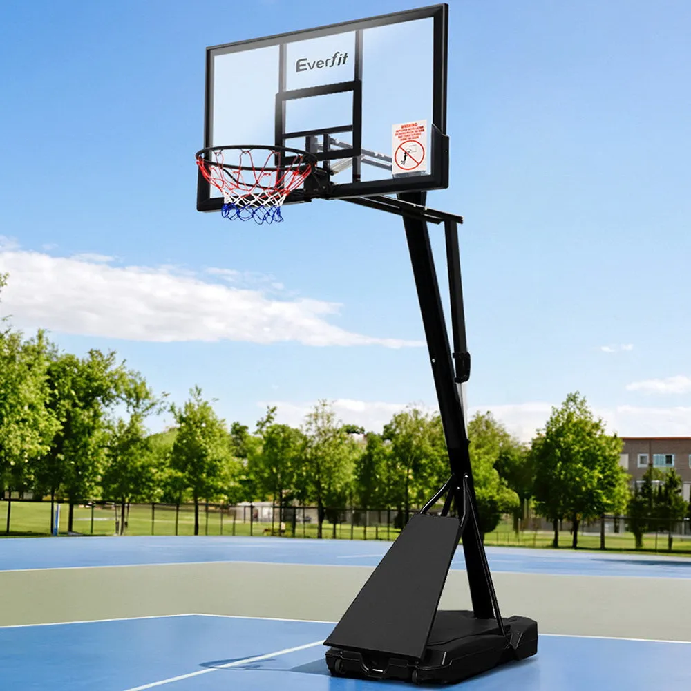 Everfit Pro Portable Basketball Stand System Ring Hoop Net Height Adjustable 3.05M