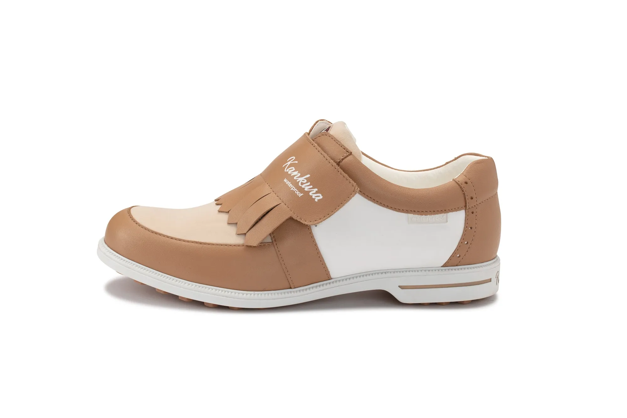 Florida 03   White|Beige   Women's Golf Shoes FL003 02