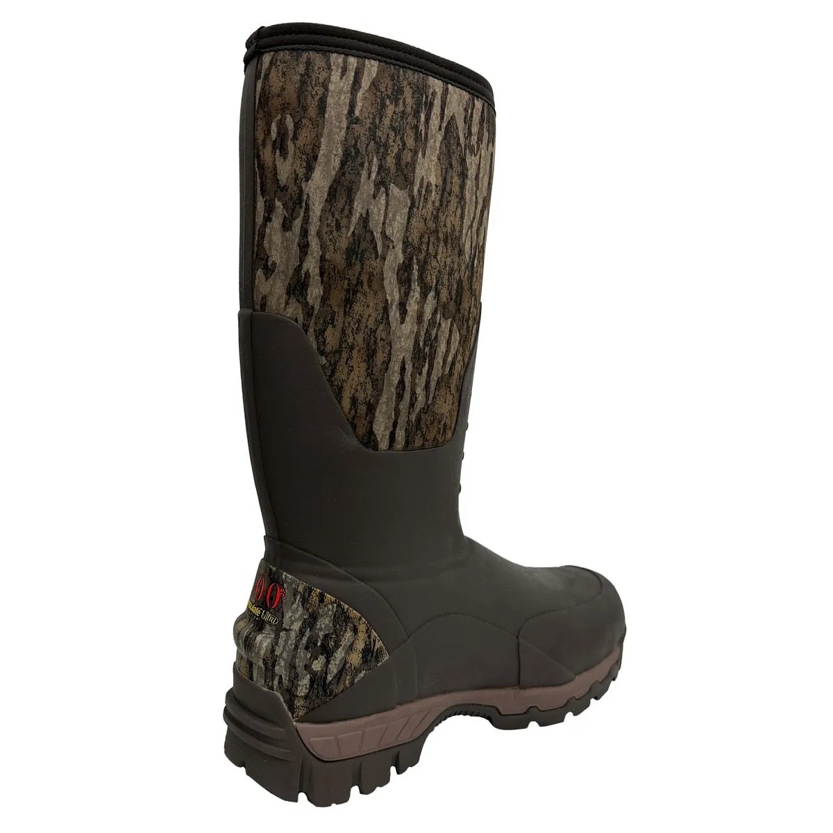 Frogg Toggs Mens Mossy Oak Bottomland Ridge Buster 600gm Waterproof Knee Boots