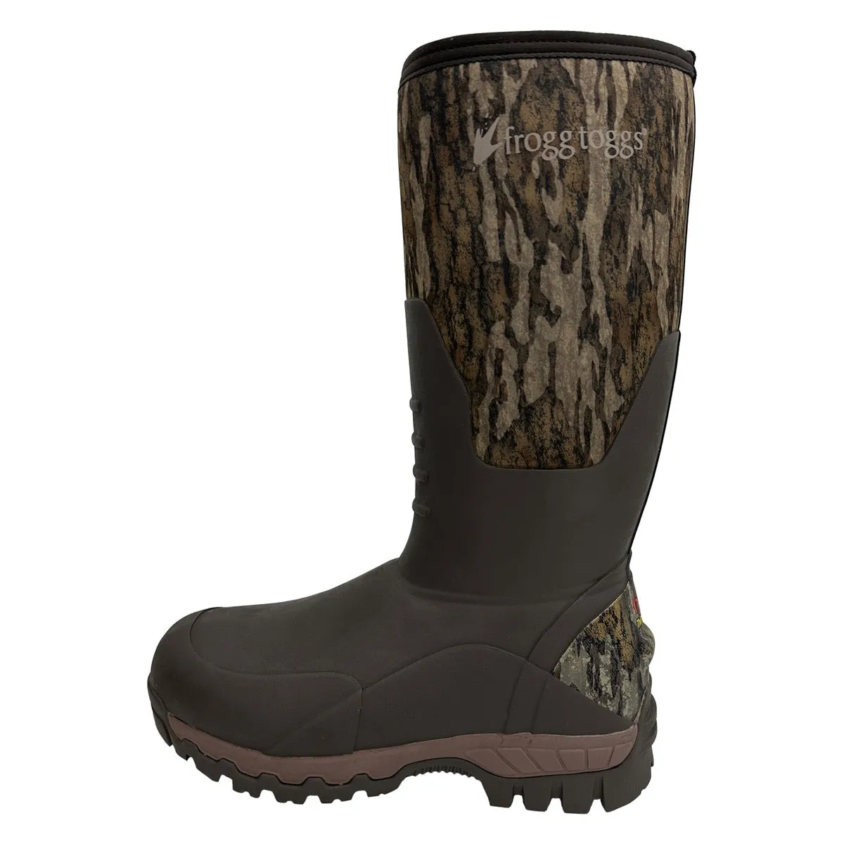 Frogg Toggs Mens Mossy Oak Bottomland Ridge Buster 600gm Waterproof Knee Boots