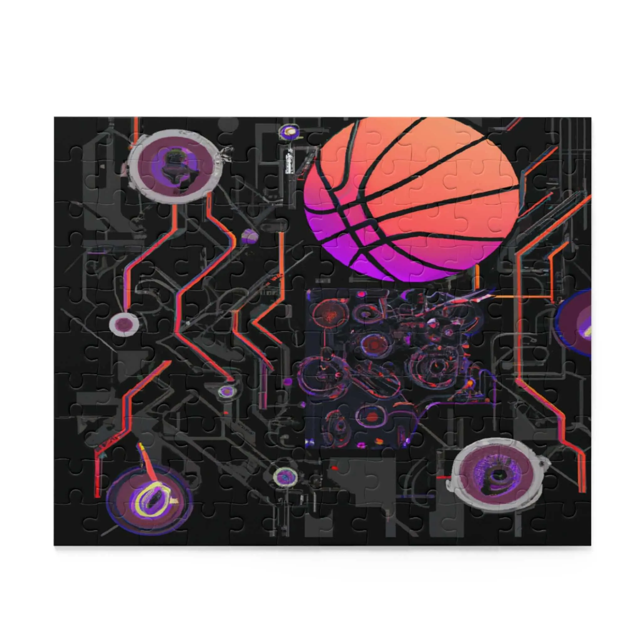 Future Dunk 3D Basketball Galaxy Puzzle