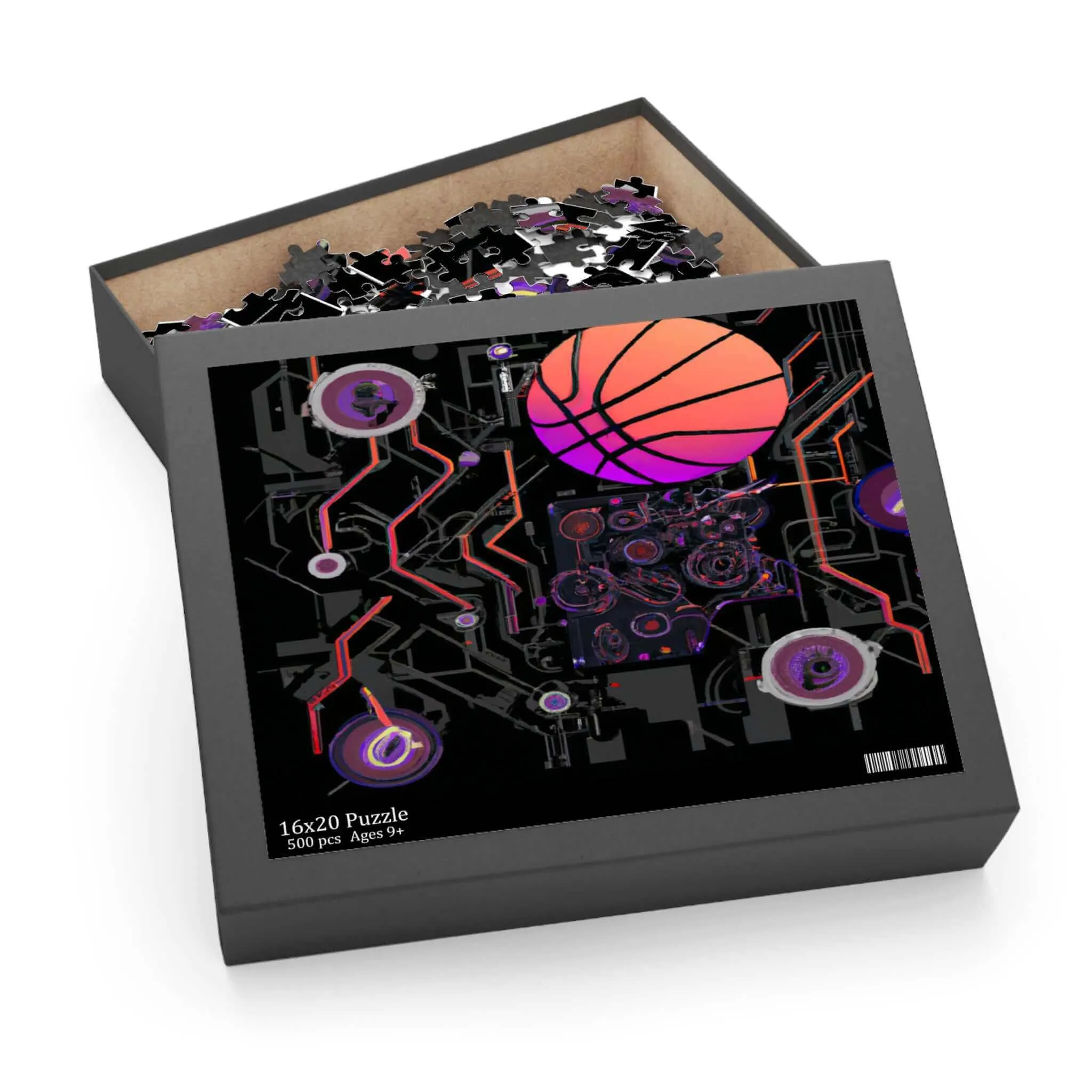 Future Dunk 3D Basketball Galaxy Puzzle